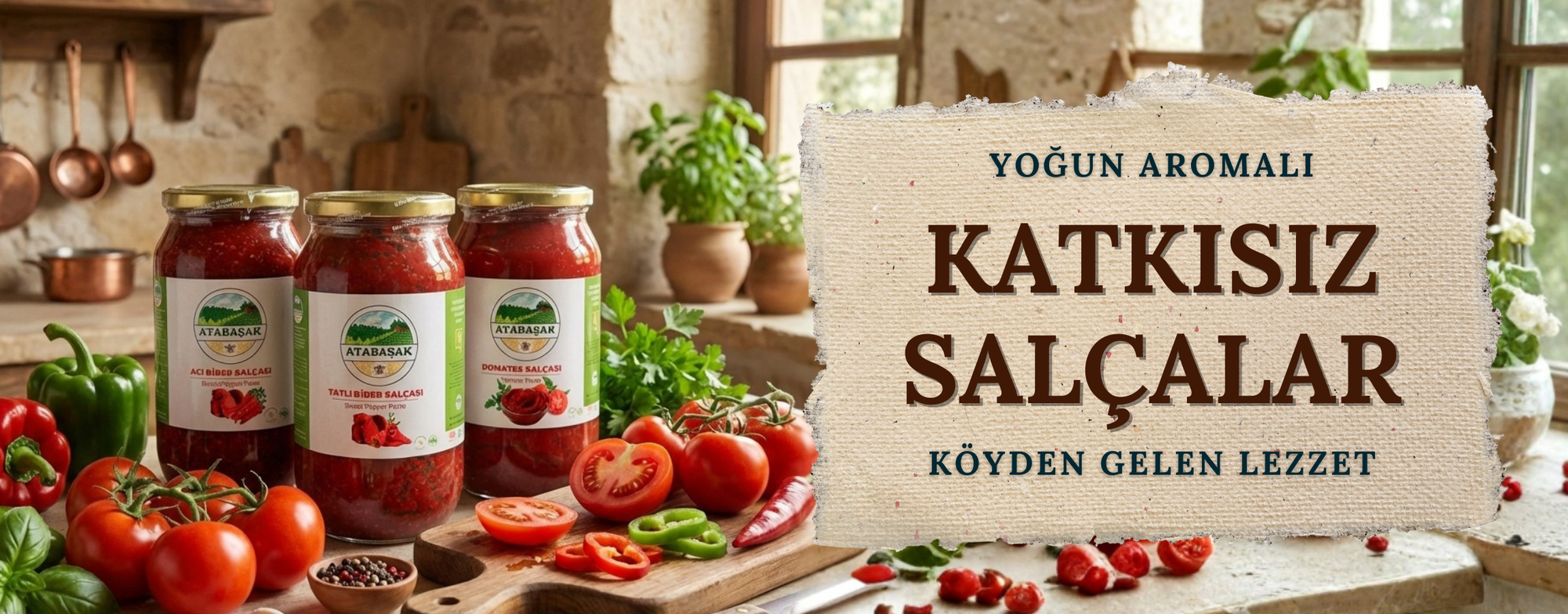 Katkısız Salçalar