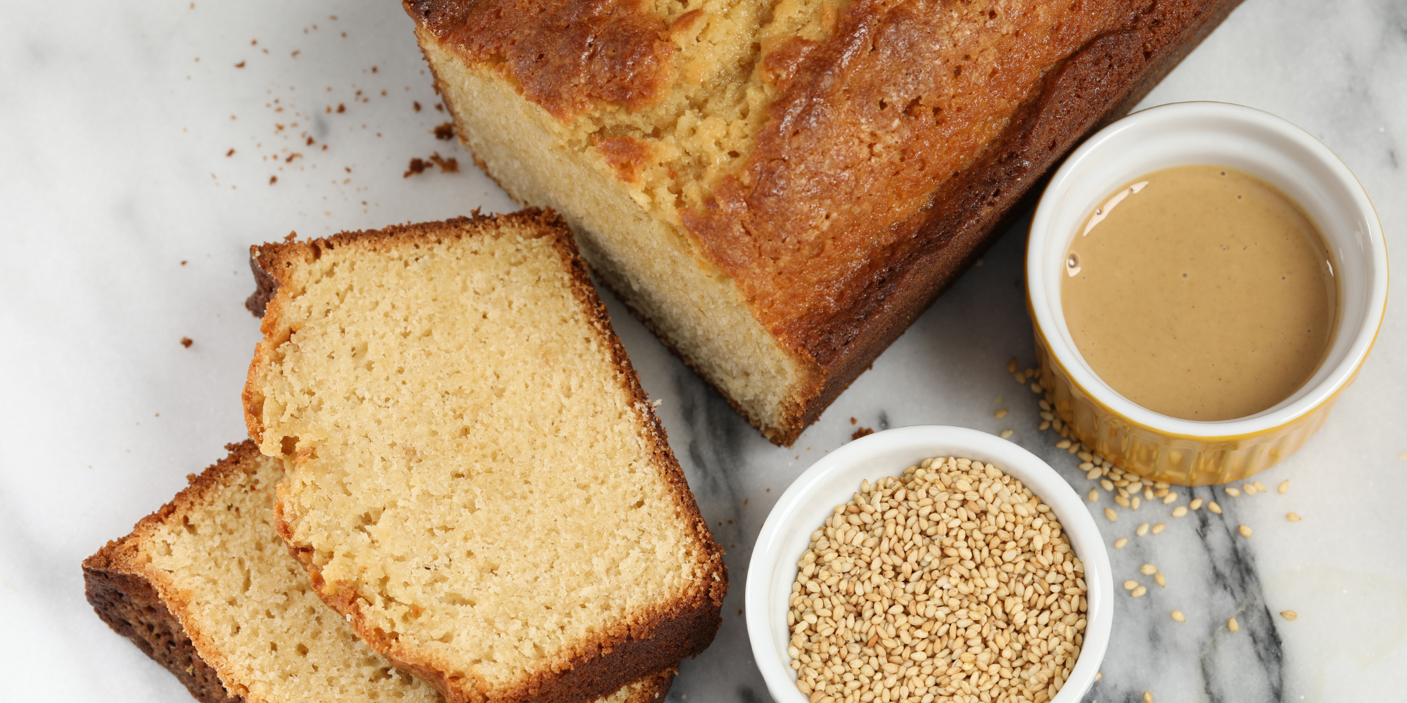 Unsuz tahin ekmeği – 4 yumurta ve doğal tahin ile hazırlanan glutensiz ekmek