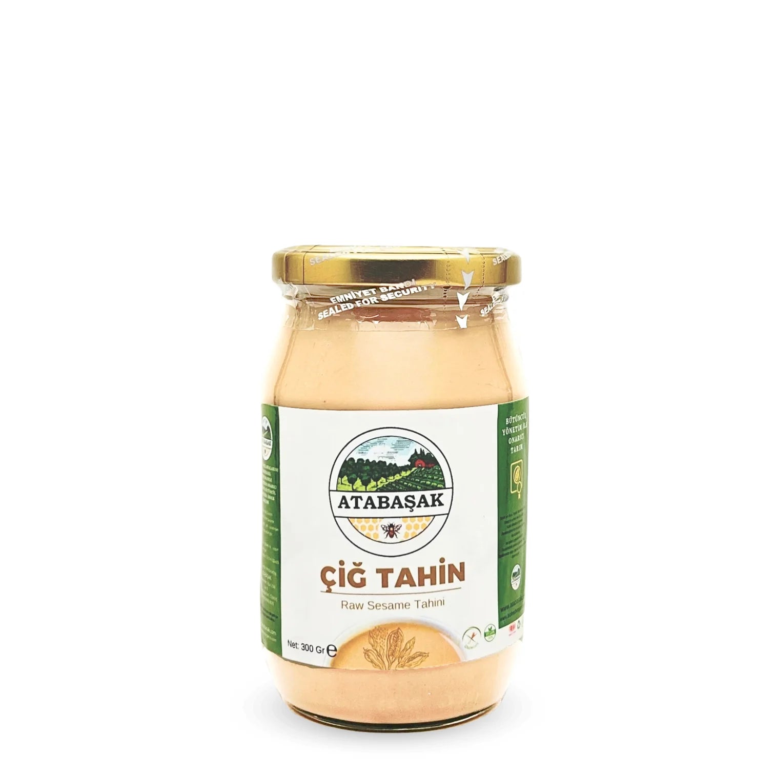 Doğal Atalık Özberk Tam Kepekli Çiğ Susam Tahini