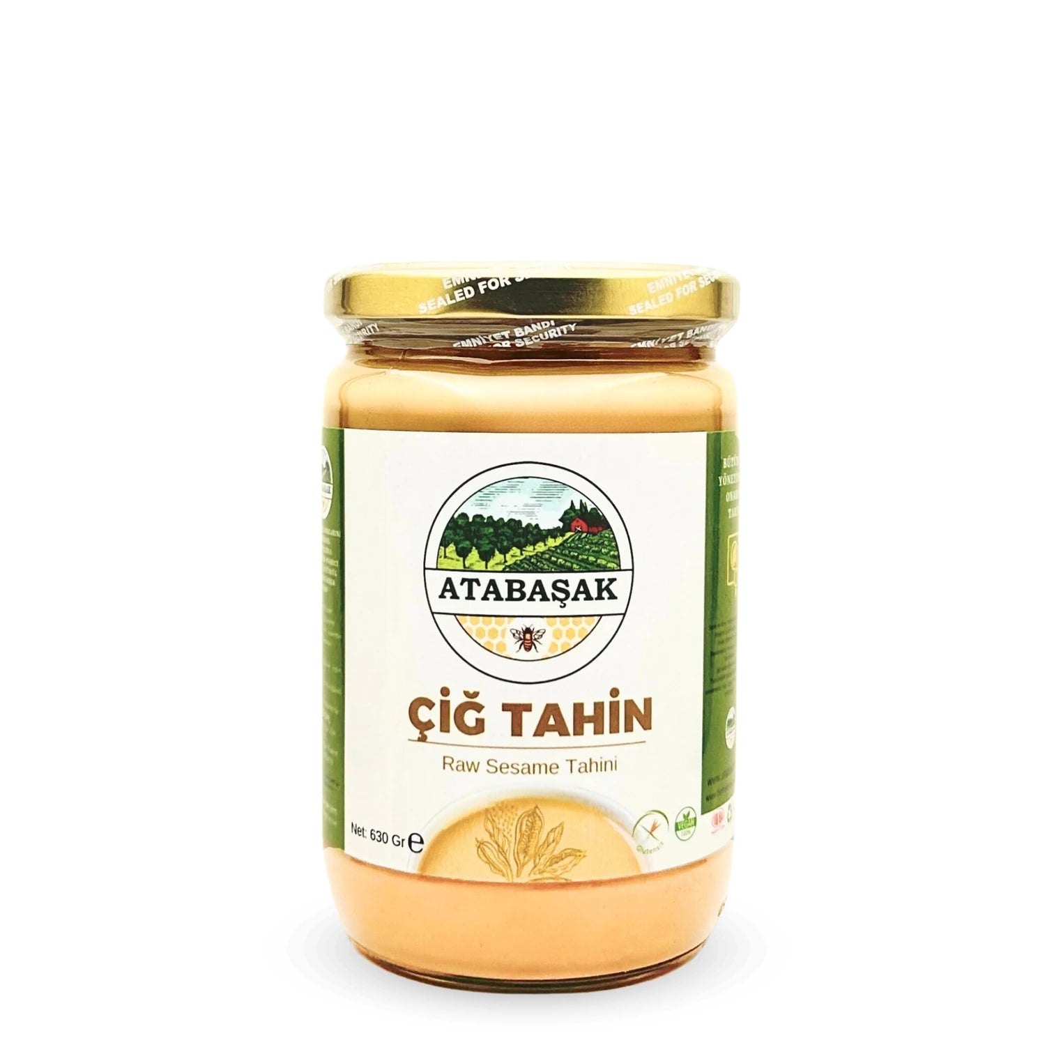 Doğal Atalık Özberk Tam Kepekli Çiğ Susam Tahini