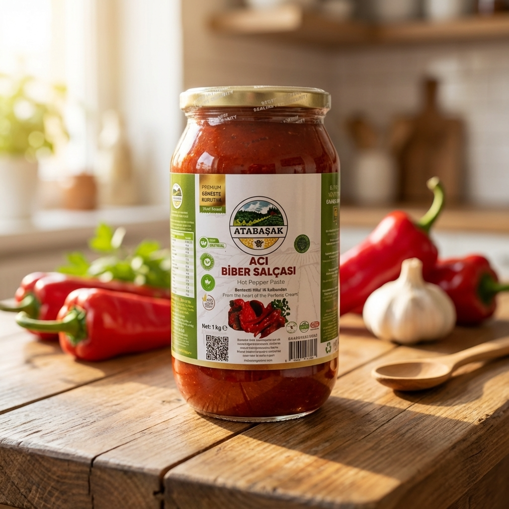 BioFresh Organics acı Samandağ biber salçası – geleneksel yöntemle hazırlanmış katkısız acı biber salçası