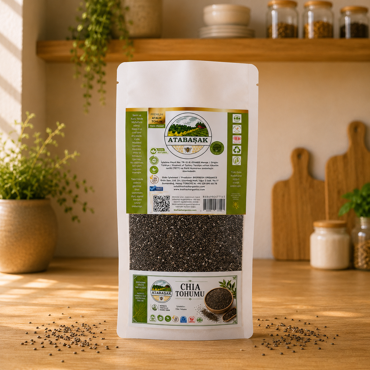 BioFresh Organics Chia Tohumu