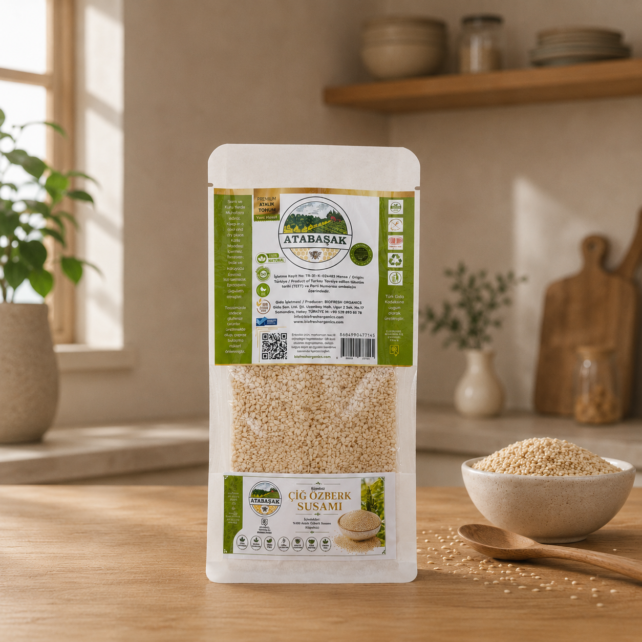 BioFresh Organics Çiğ Özberk Yerli Susam
