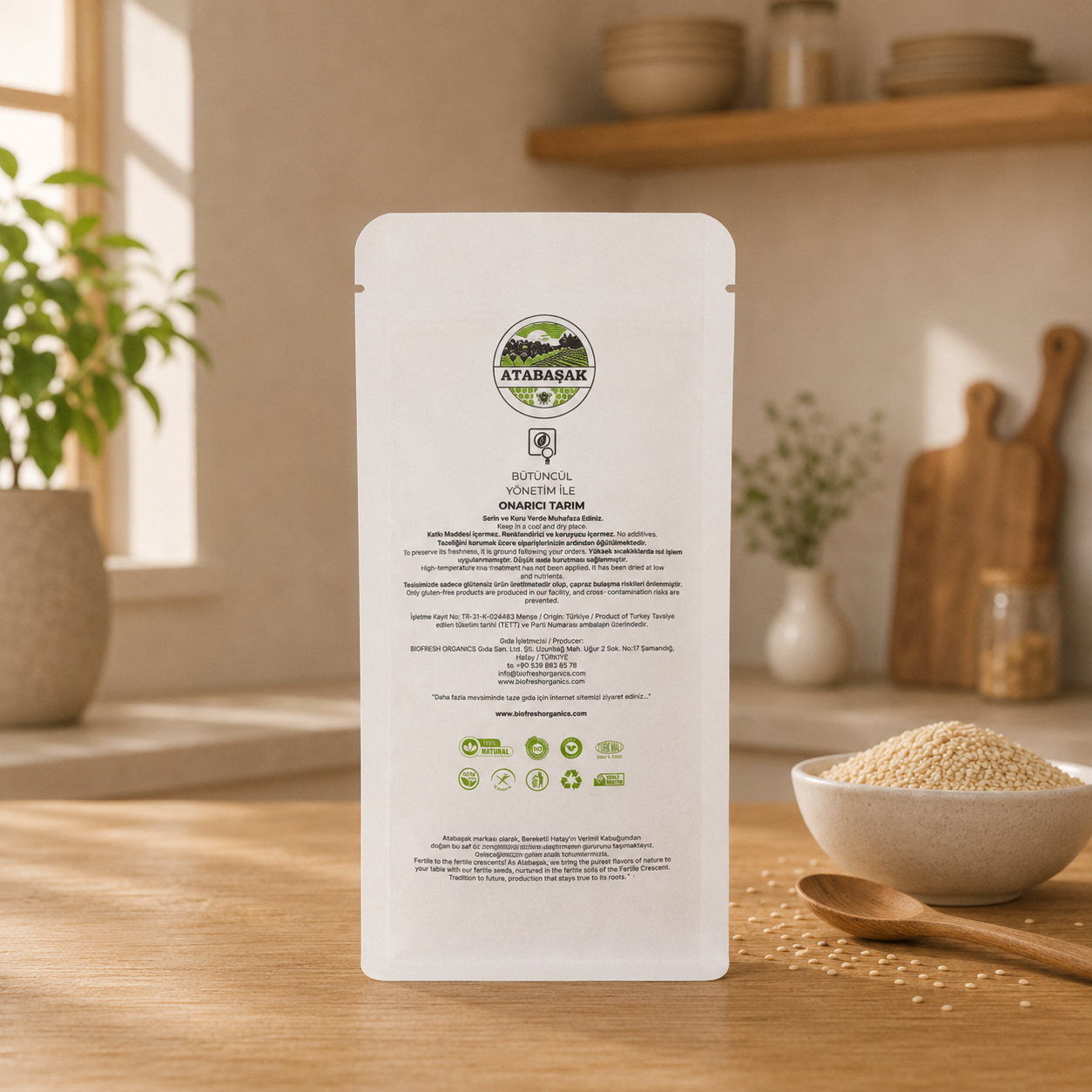 BioFresh Organics Çiğ Özberk Yerli Susam