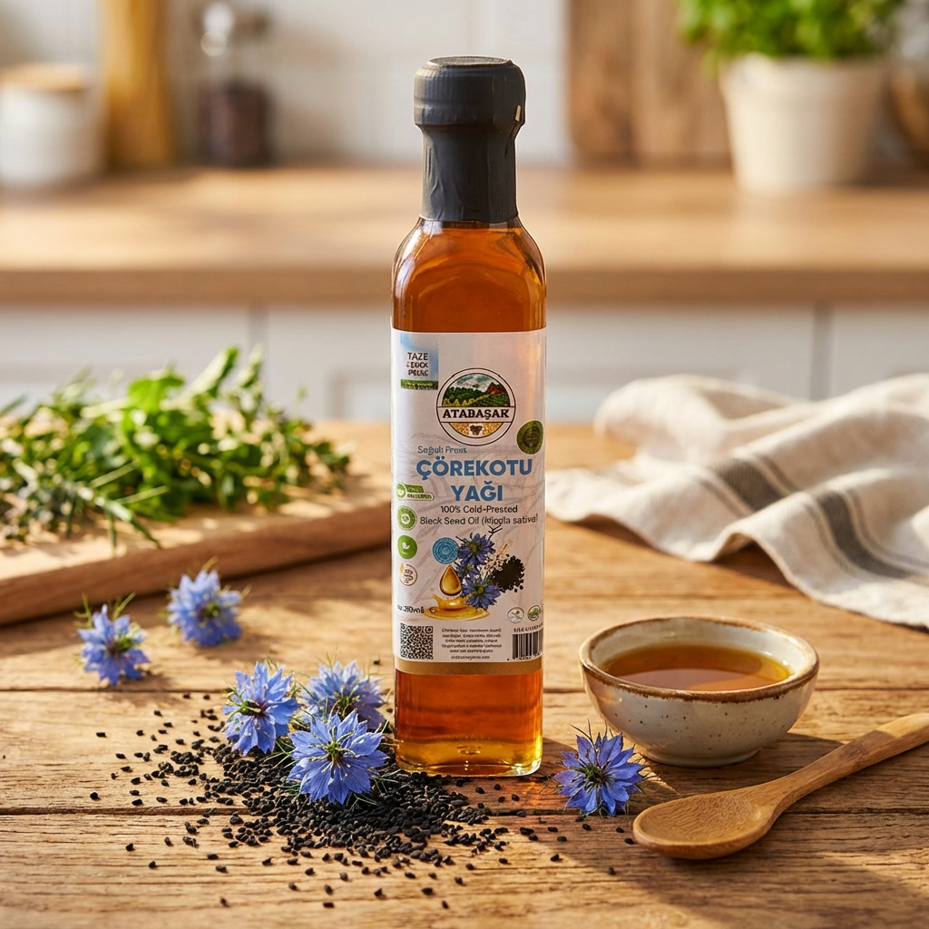 Soğuk Sıkım Çörek Otu Yağı