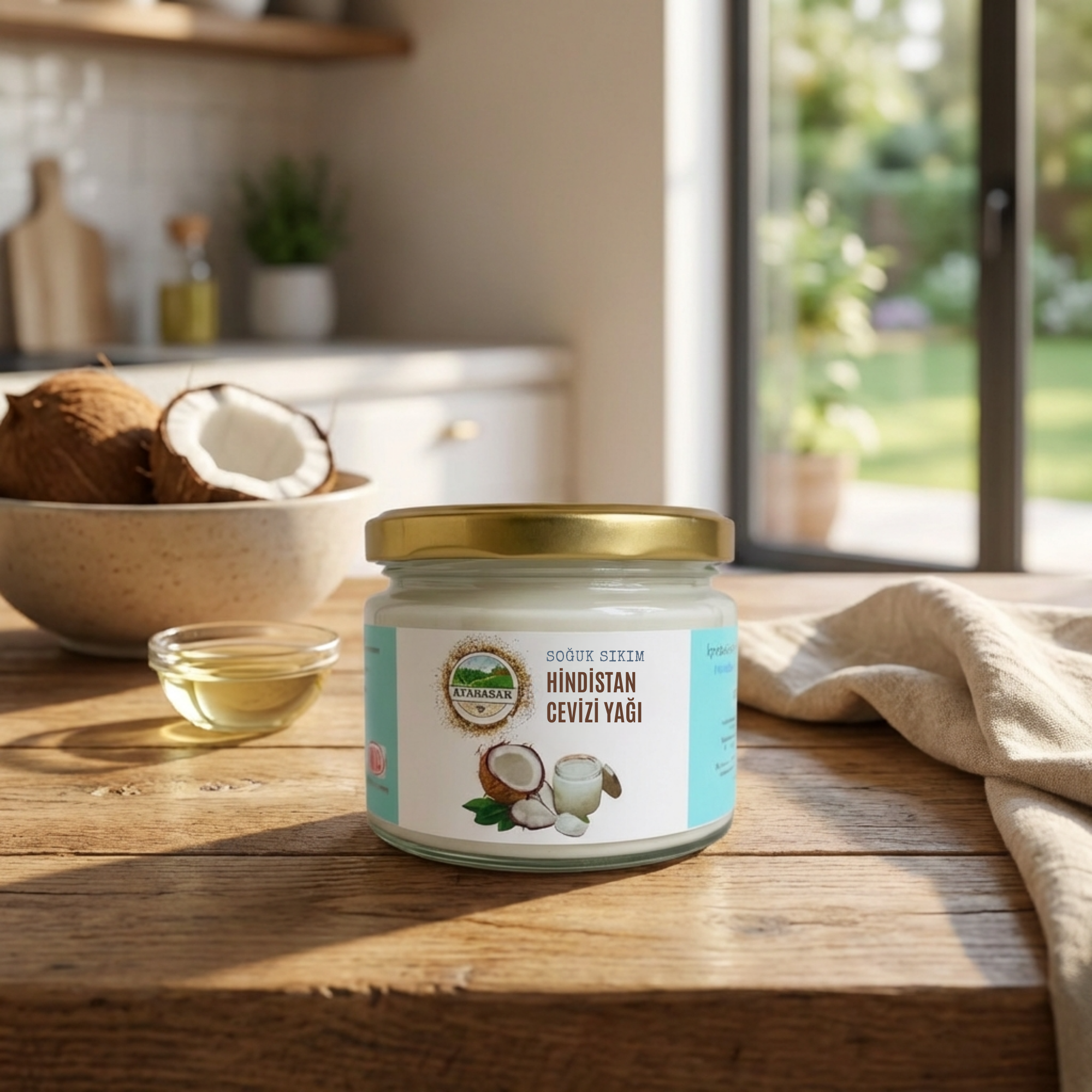 BioFresh Organics soğuk sıkım saf Hindistan cevizi yağı – katkısız doğal virgin Hindistan cevizi yağı