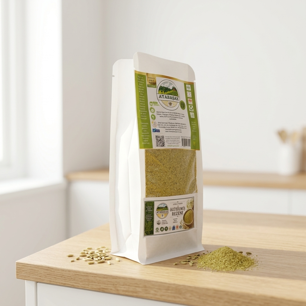 BioFresh Organics öğütülmüş rezene — katkısız doğal rezene