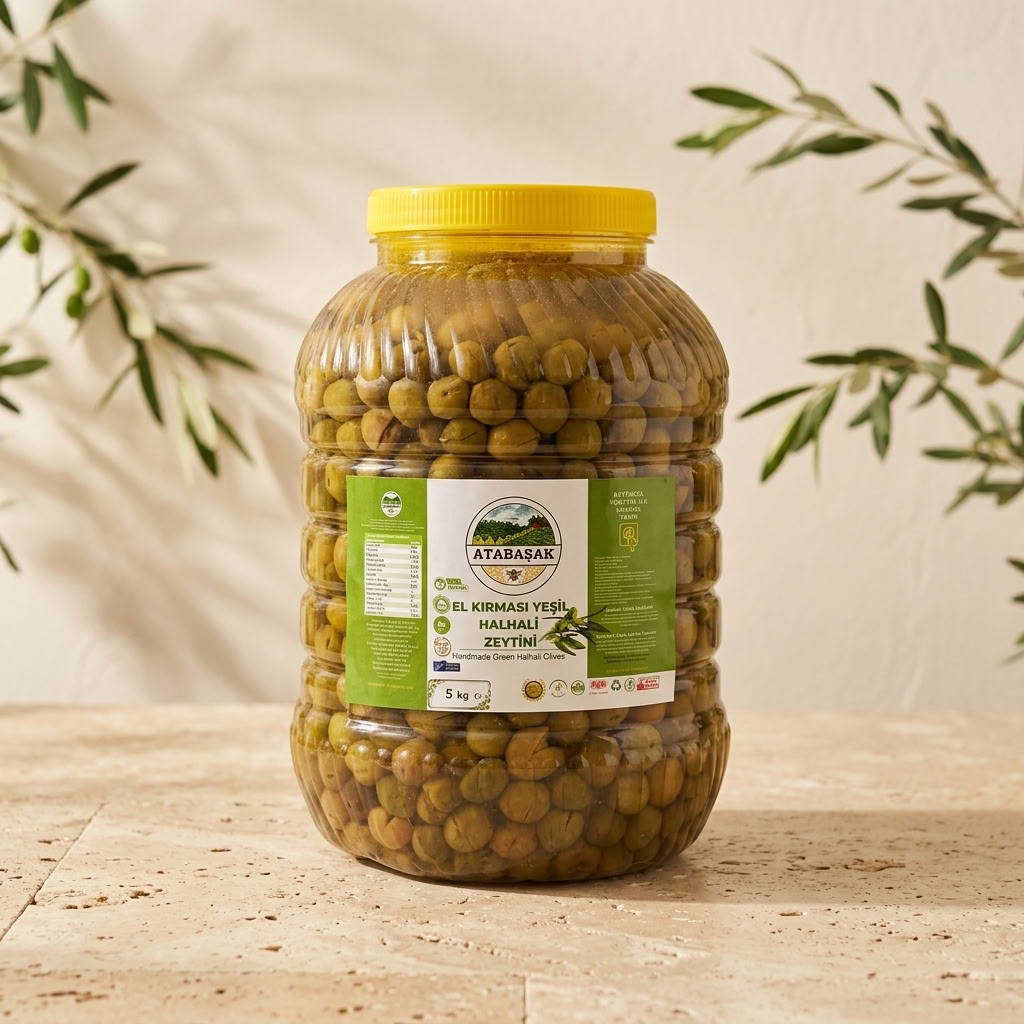 El Kırması Halhali Yeşil Zeytin