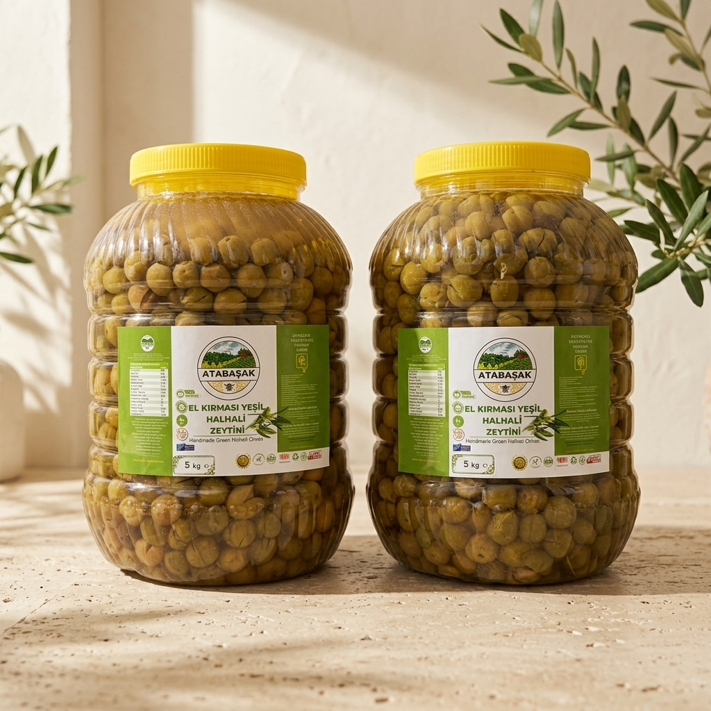 El Kırması Halhali Yeşil Zeytin