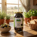 BioFresh Organics doğal Halhali siyah zeytin – geleneksel yöntemle işlenmiş katkısız olgun siyah zeytin