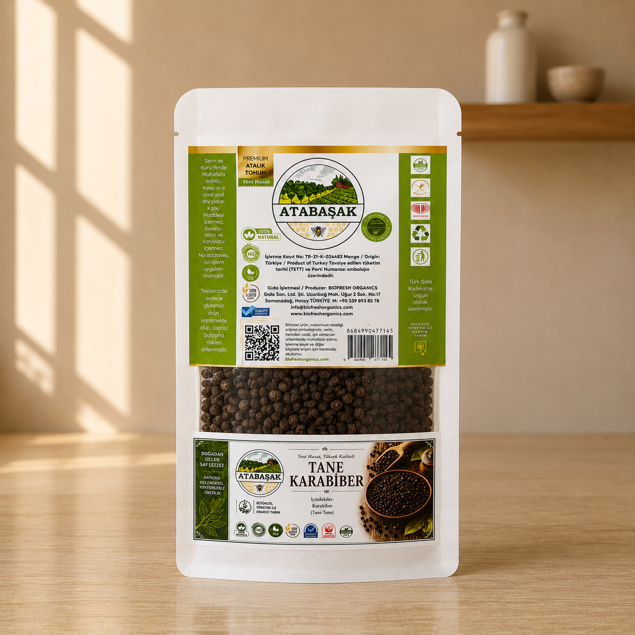 BioFresh Organics Tane Karabiber