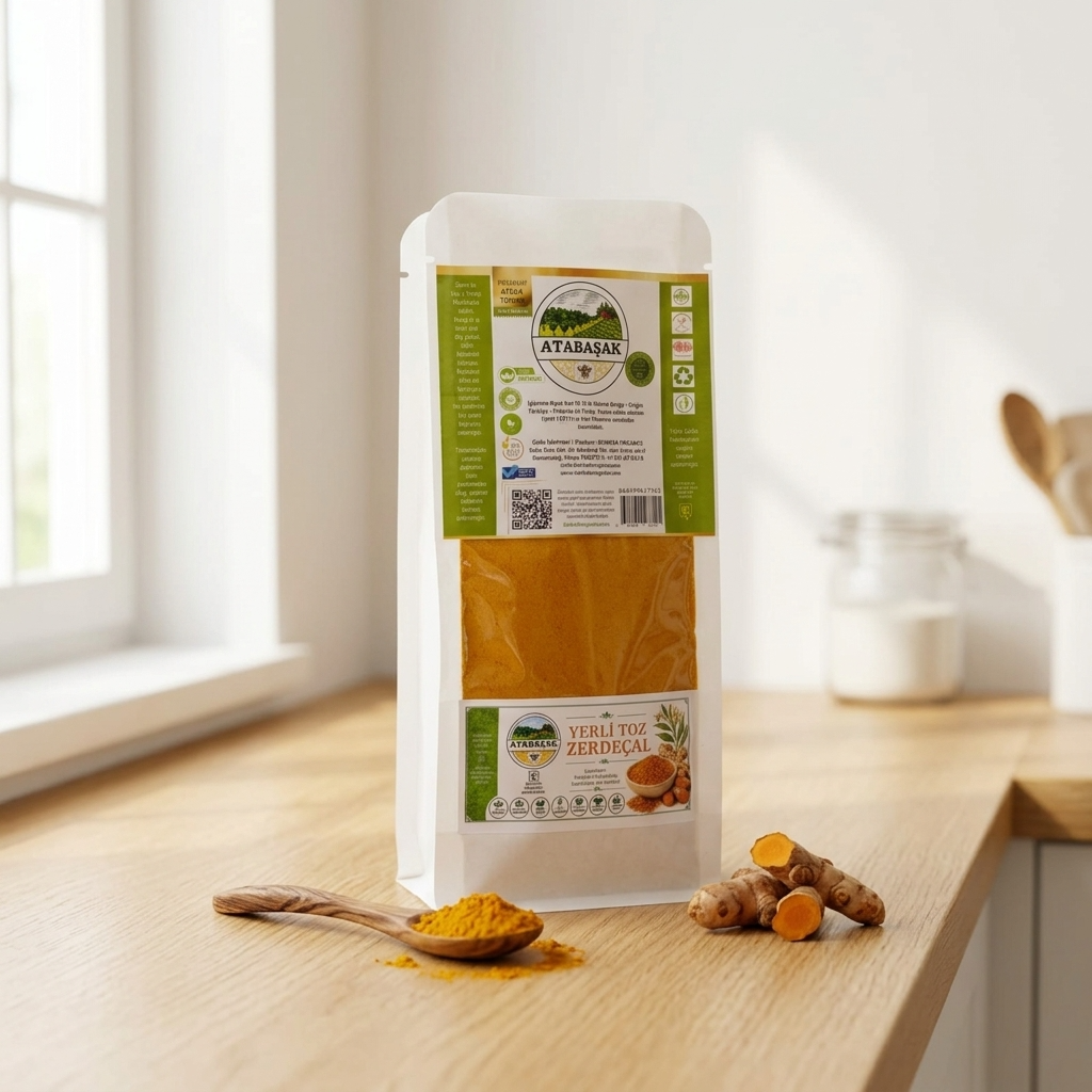 BioFresh Organics toz zerdeçal — geleneksel yöntemle işlenmiş